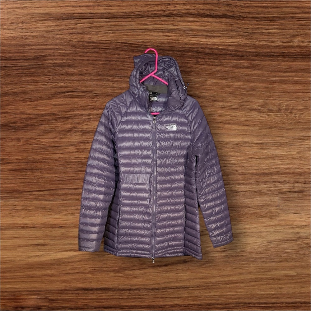 The North Face Lavender Puffer Jacket “size large”